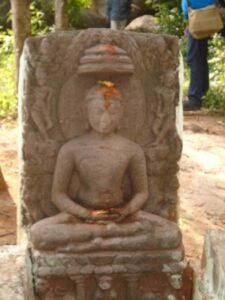 Buddhist ruins in the area