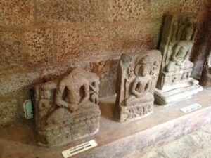 Buddhist ruins in the area